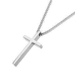 Stainless Steel Cross Pendants Necklace