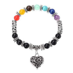 8mm Balance Beads Balls Yoga Reiki Prayer Gemstone Bracelet