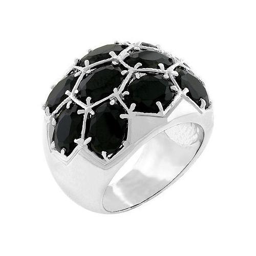 Midnight Dome Ring