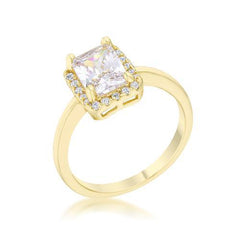 Mariane 2ct CZ 14k Gold Classic Ring